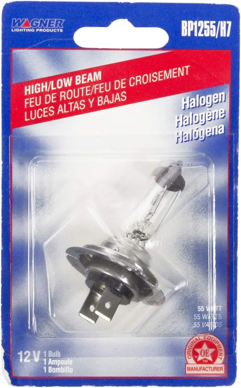 Wagner BP1255/H7 Halogen Headlight Bulb - 1 Count