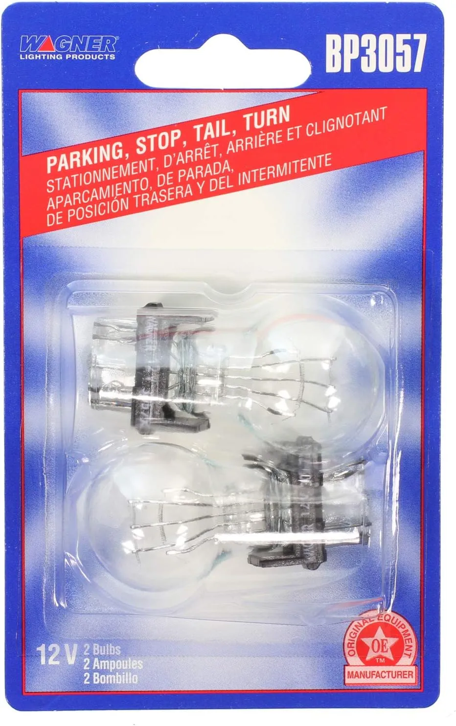 Wagner Lighting BP3057 Standard Multi-Purpose Light Bulb Card of 2