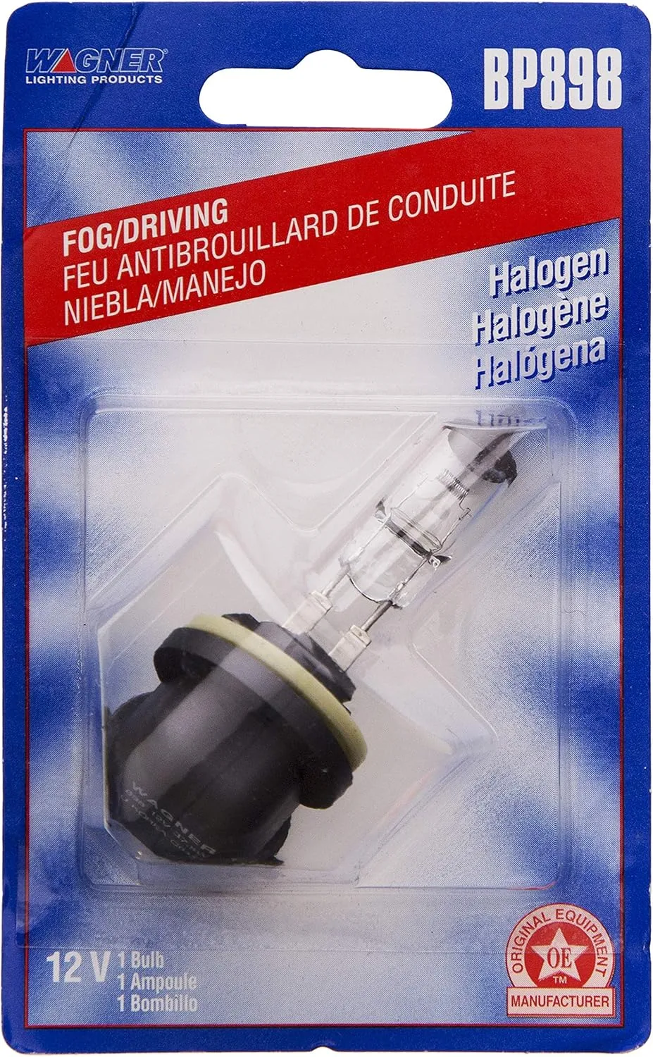 Wagner Lighting BP898 Standard Multi-Purpose Light Bulb Card of 1