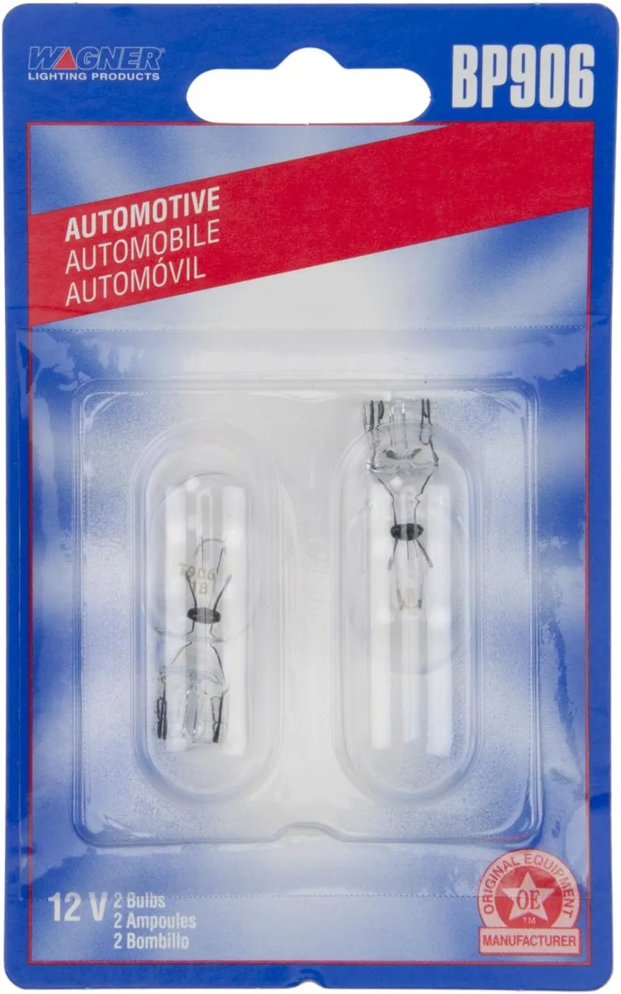 Wagner Lighting BP906 Standard Multi-Purpose Light Bulb Card of 2