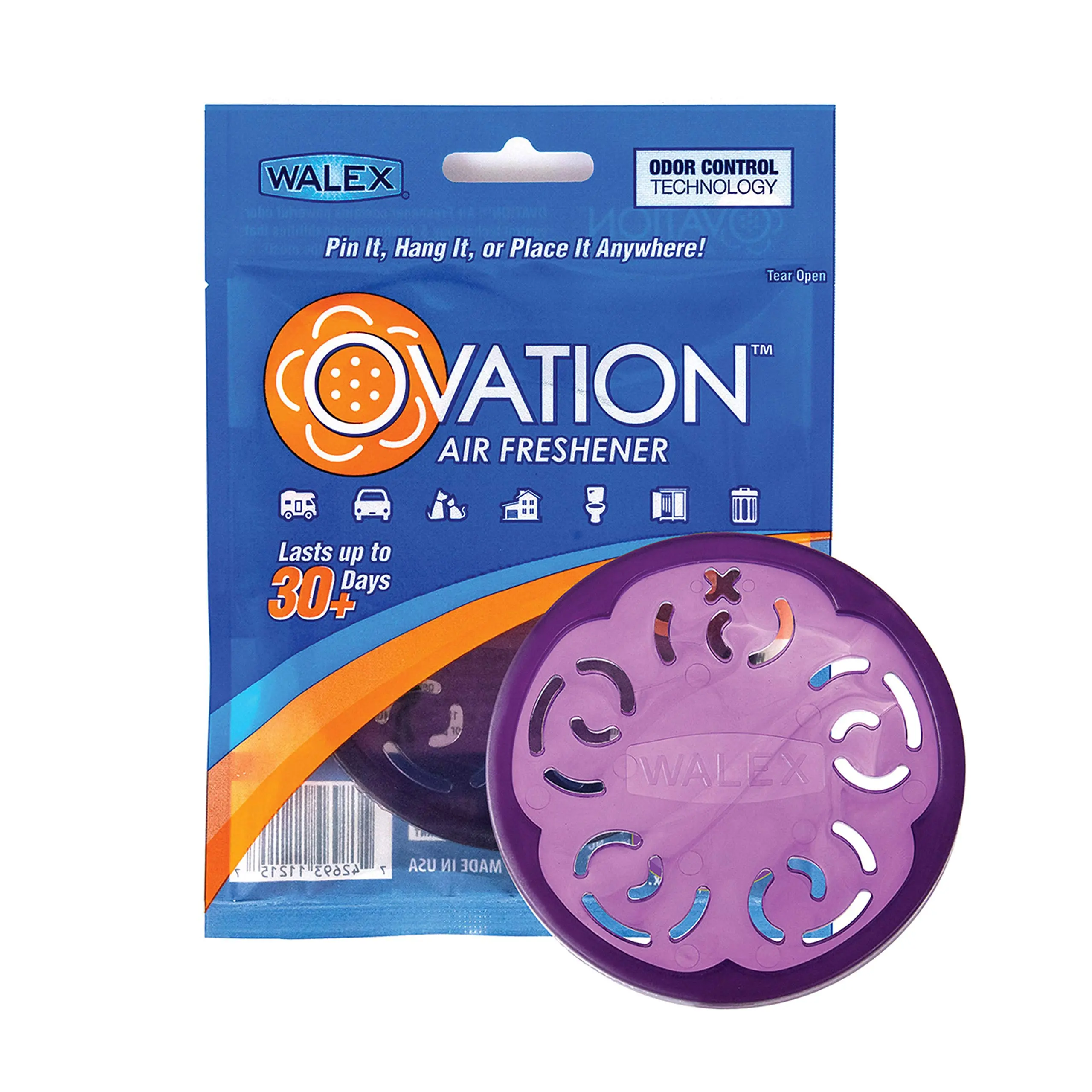 WALEX Ovation Portable Air Freshener Disc