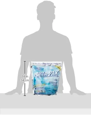 WALEX Porta-Pak Holding Tank Deodorizer Drop-Ins for RVs & Marine