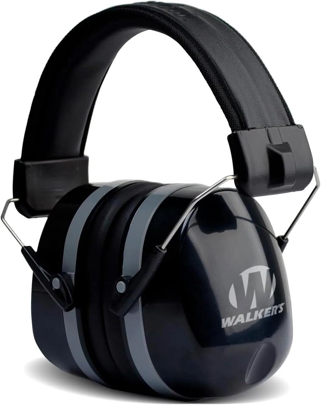 WALKER'S Premium Passive Folding Lightweight 32dB NRR Noise-Blocking Hunting Gun Range Shooting Hearing Protection Muff w
