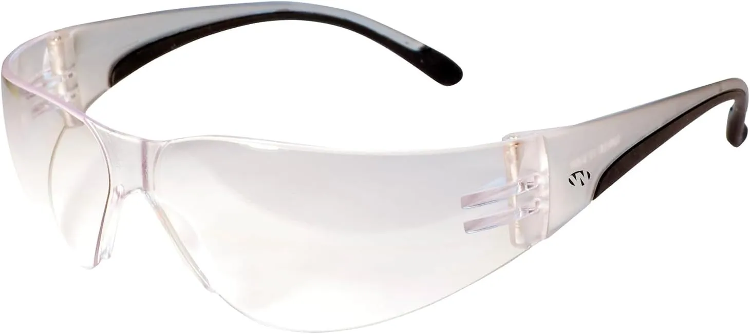 Walker's Clearview Youth/Women's Shooting Glasses, Impact-Resistant Durable Lightweight UV Protection Hunting Safety Glasses