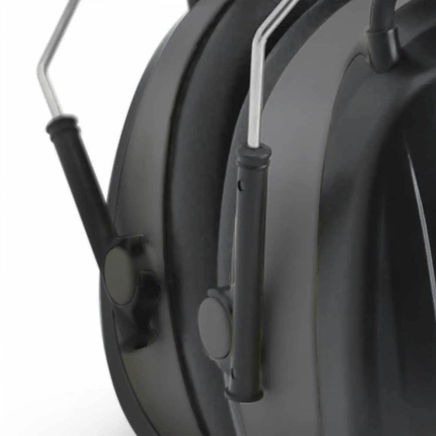 WALKER'S Digital AM/FM Radio Muff - 25dB Noise Reduction Rating Hunting Shooting Hearing Protection Electronic Earmuffs w