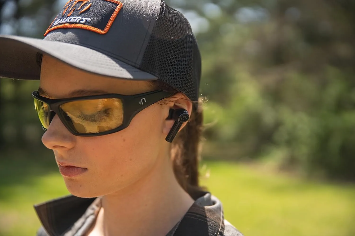 Walker's Disrupter Bluetooth Earbuds - Active Lifestyle Ear Protection Hearing Enhancement Noise-Cancelling Rechargeable