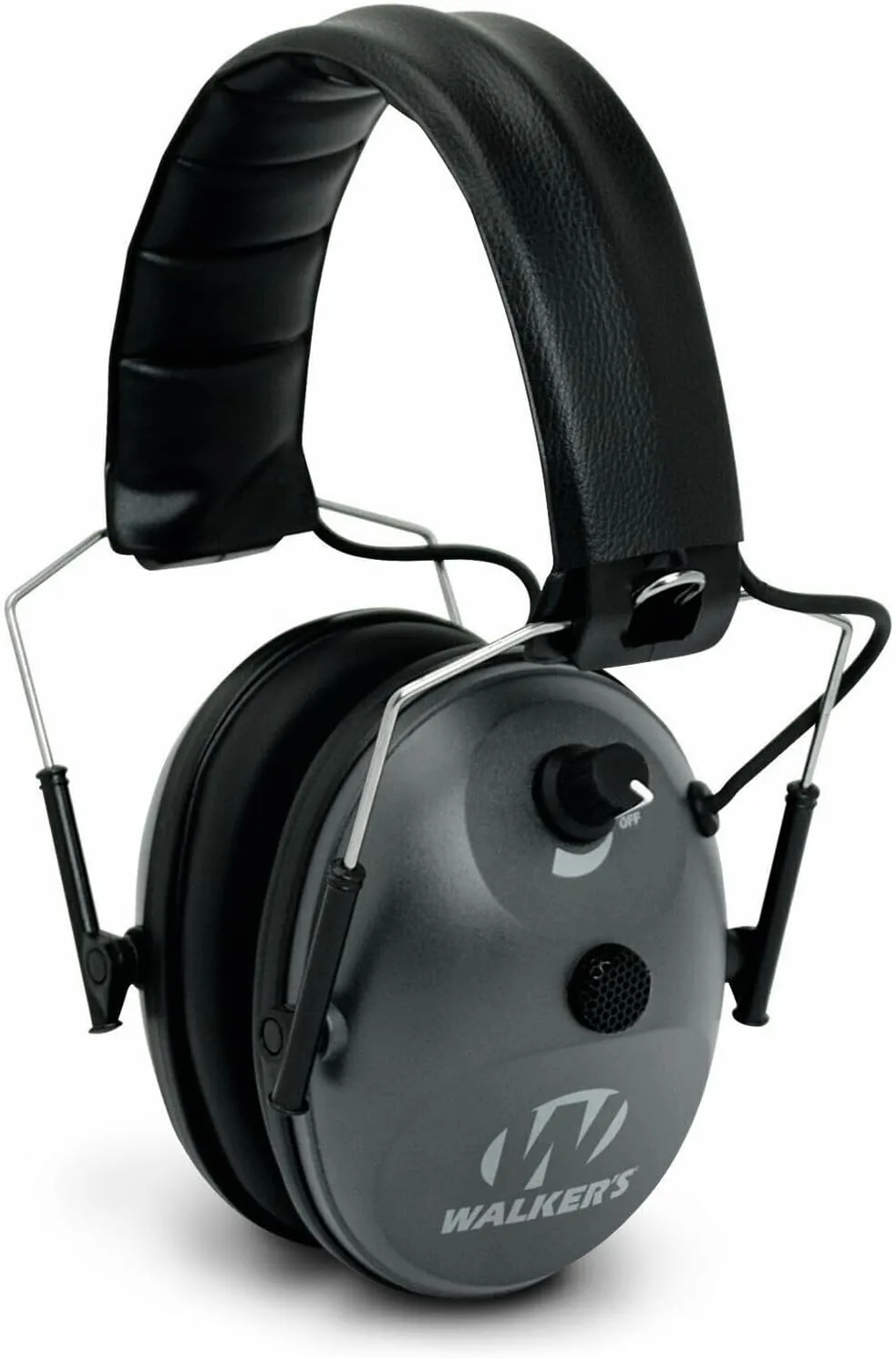WALKER'S Single Mic Compact Folding Sound-Enhancing Hunting Gun Range Shooting Hearing Protection Electronic Muff