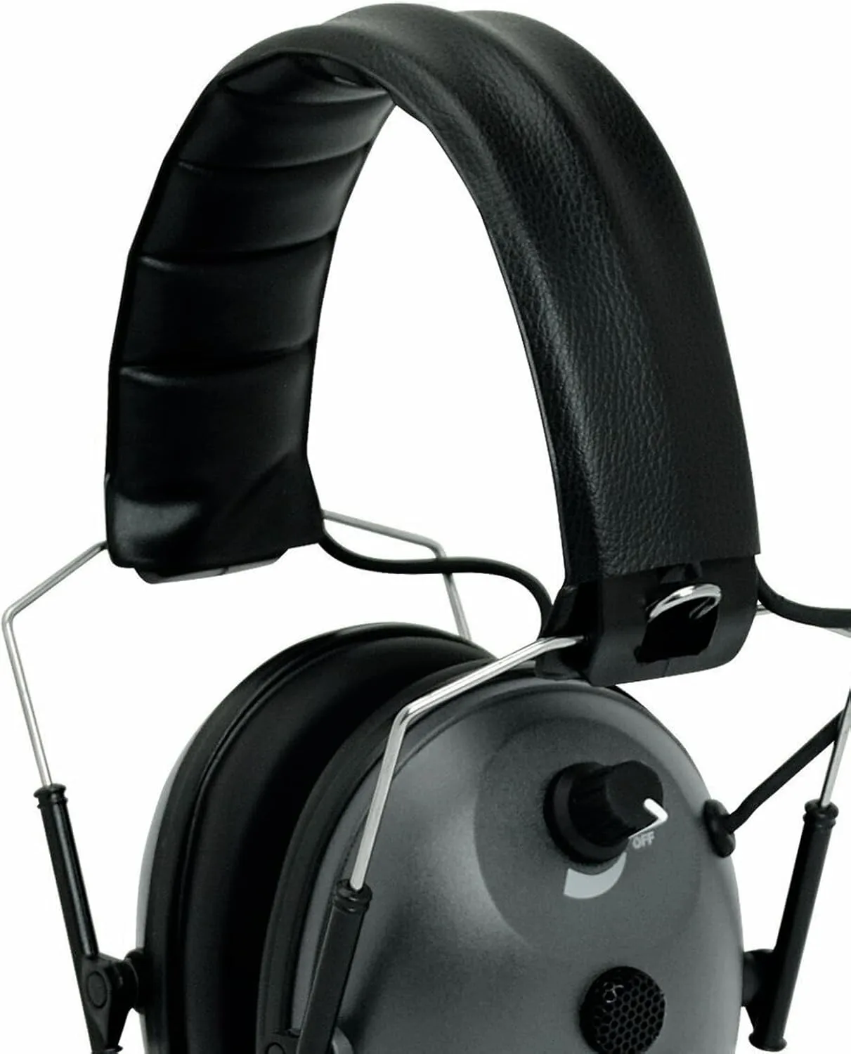 WALKER'S Single Mic Compact Folding Sound-Enhancing Hunting Gun Range Shooting Hearing Protection Electronic Muff