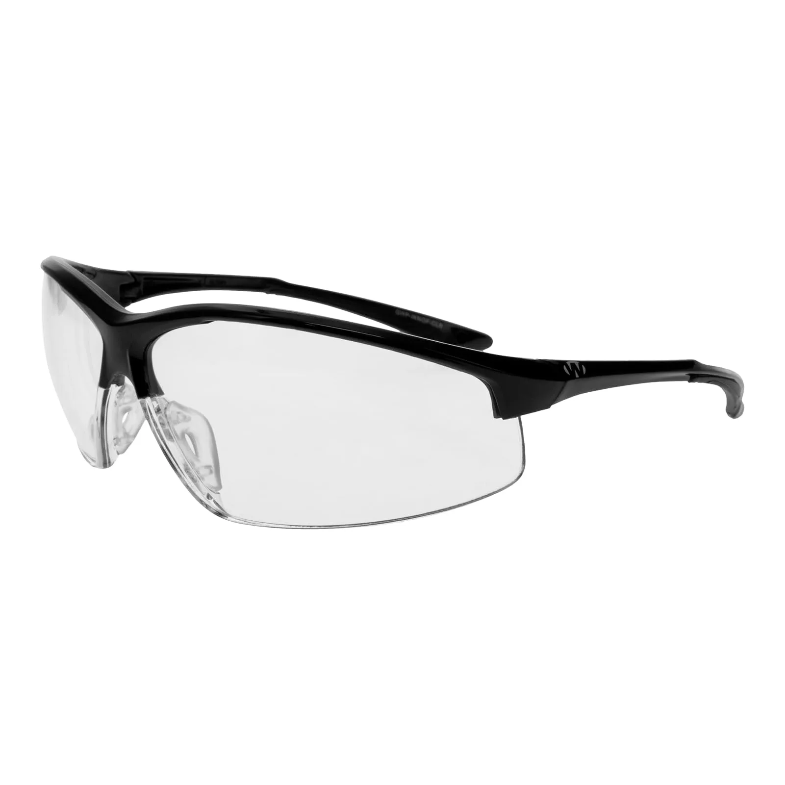 Walker's IKON Tanker Open Full Frame Shooting Glasses Durable Non-Slip Hunting Protective Glasses withLens Cloth & Carry