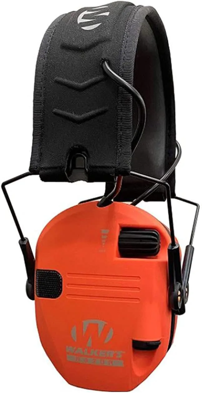Walker's Razor Slim Ultra Low Profile Compact Design Adjustable Range Shooting Hunting Hearing Protection Electronic