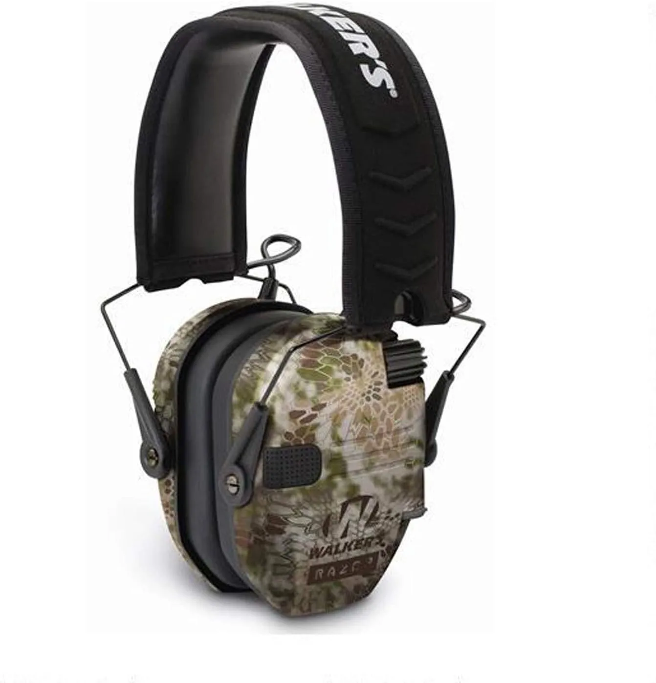 WALKER'S Razor Slim Electronic Earmuffs Ultra Low-Profile Folding Hearing Protection