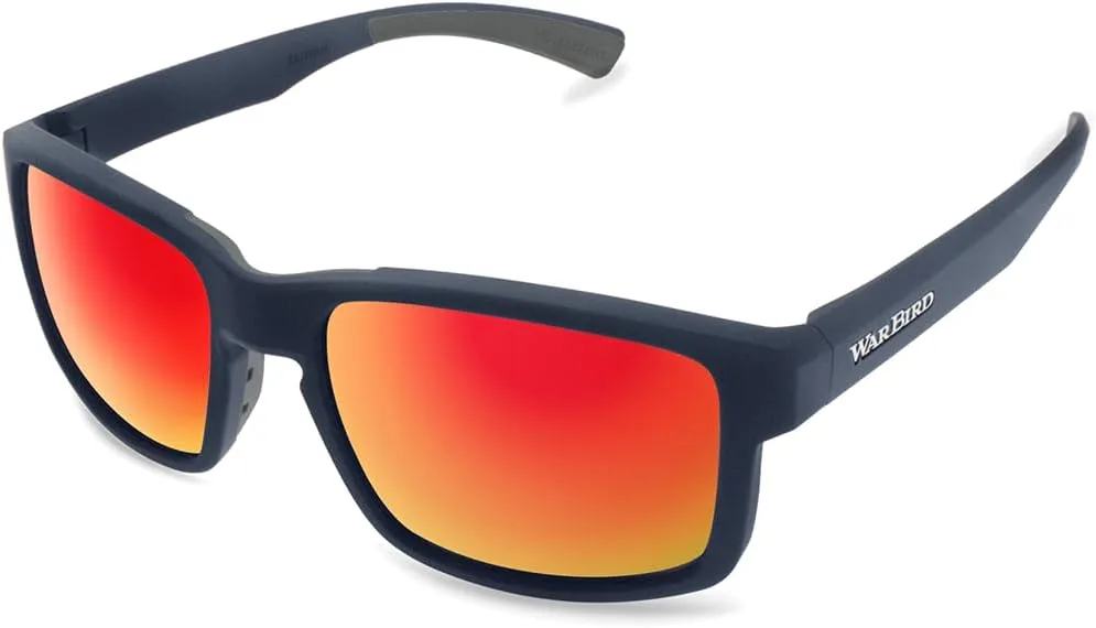 WAR BIRD Easy Day Polarized Sunglasses - Classic Style w/ Impact Resistant Lens - 100% UVA/UVB Blocking
