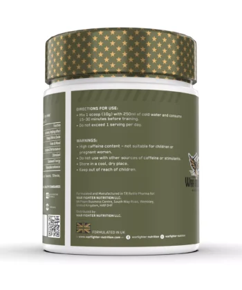 War Fighter WarZone Pre-Workout 35 servings | طاقة ور زون
