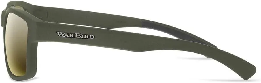 WAR BIRD Easy Day Polarized Sunglasses - Classic Style w/ Impact Resistant Lens - 100% UVA/UVB Blocking