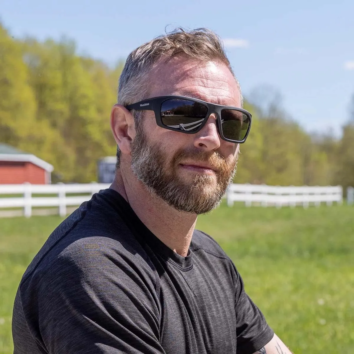WARBIRD Enfilade Polarized Safety Sunglasses - ANSI Z87.1
