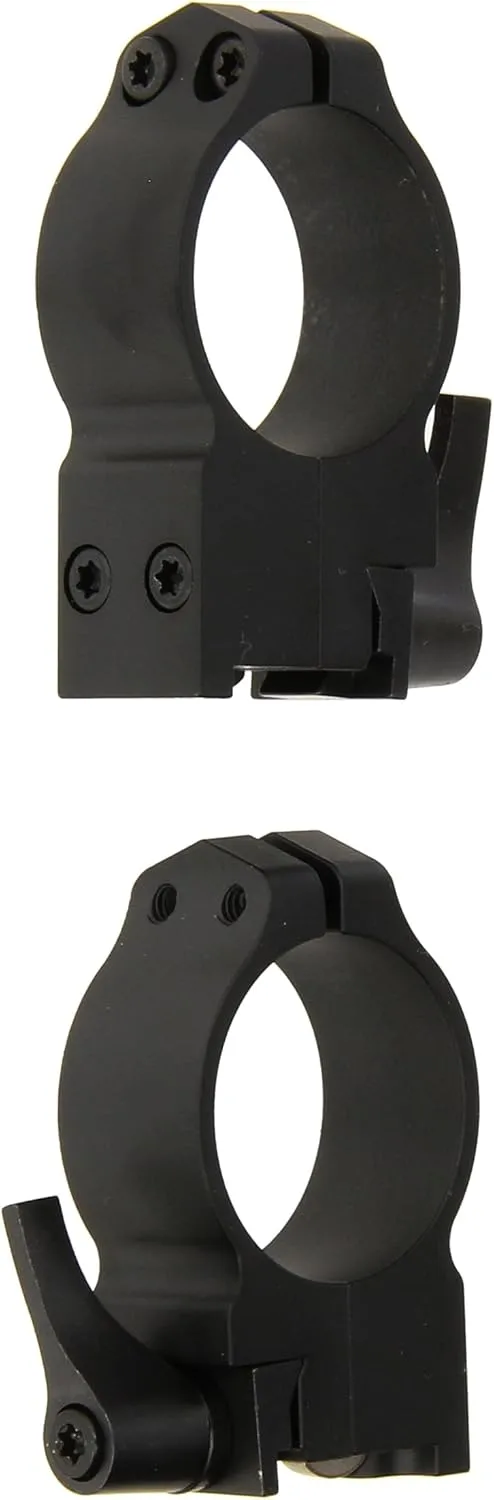 WARNE SCOPE MOUNTS Maxima 30mm Ruger High Matte Steel Scope Rings