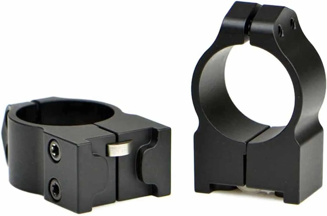 WARNE SCOPE MOUNTS Maxima 30mm Ruger High Matte Steel Scope Rings