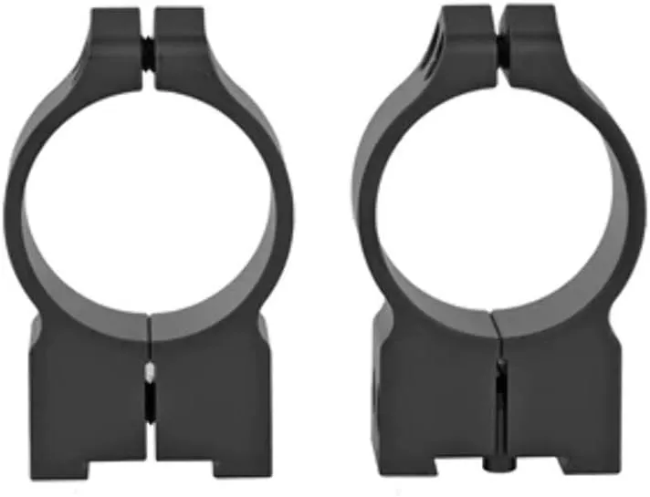 WARNE Permanent Attached Matte Scope Rings for Tikka Grooved Receiver