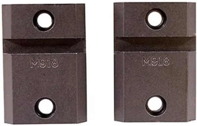 WARNE Maxima Steel Scope Bases Weaver-Style