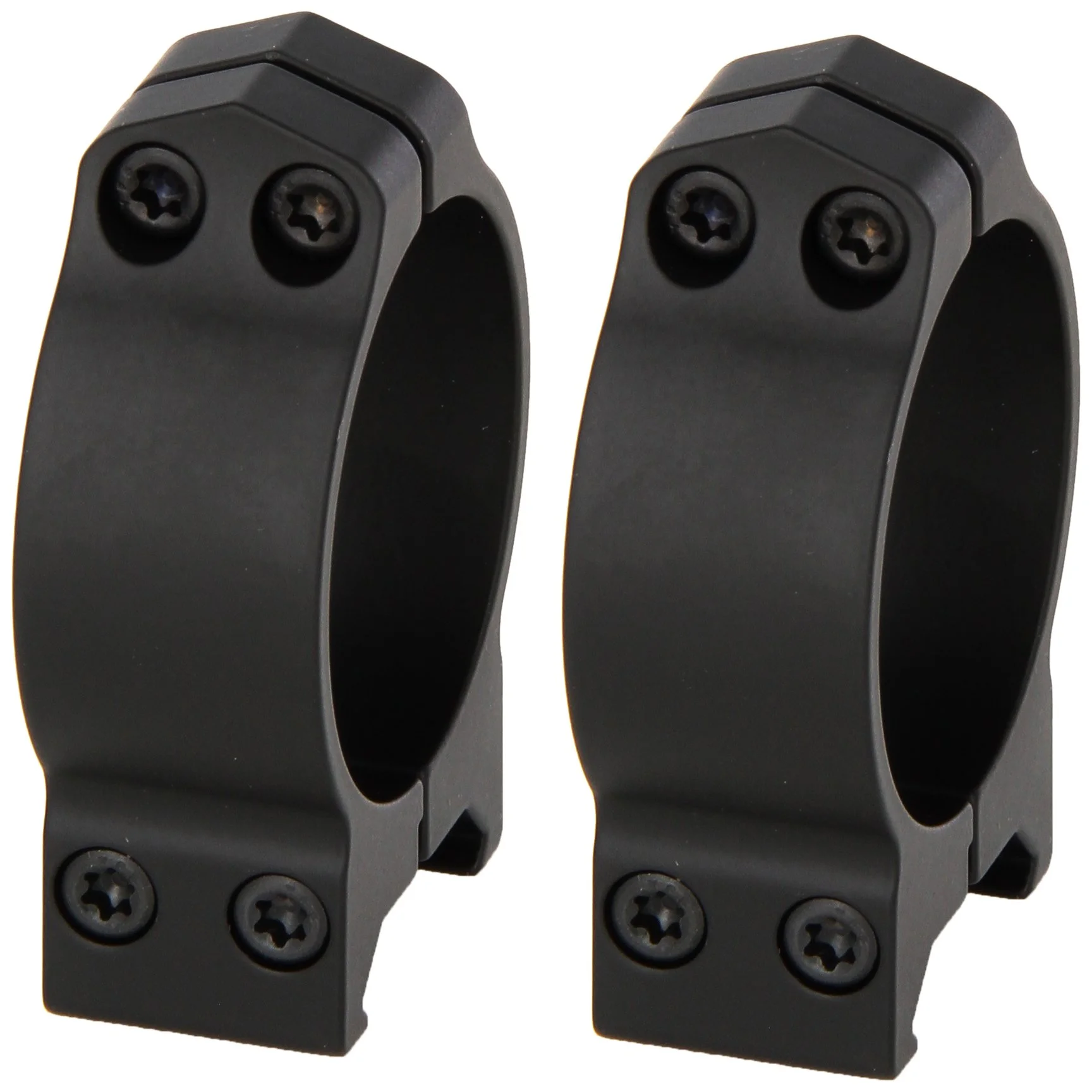 WARNE Scope Mounts Maxima, 34mm, PA, Optic Rings, Low, Matte Black