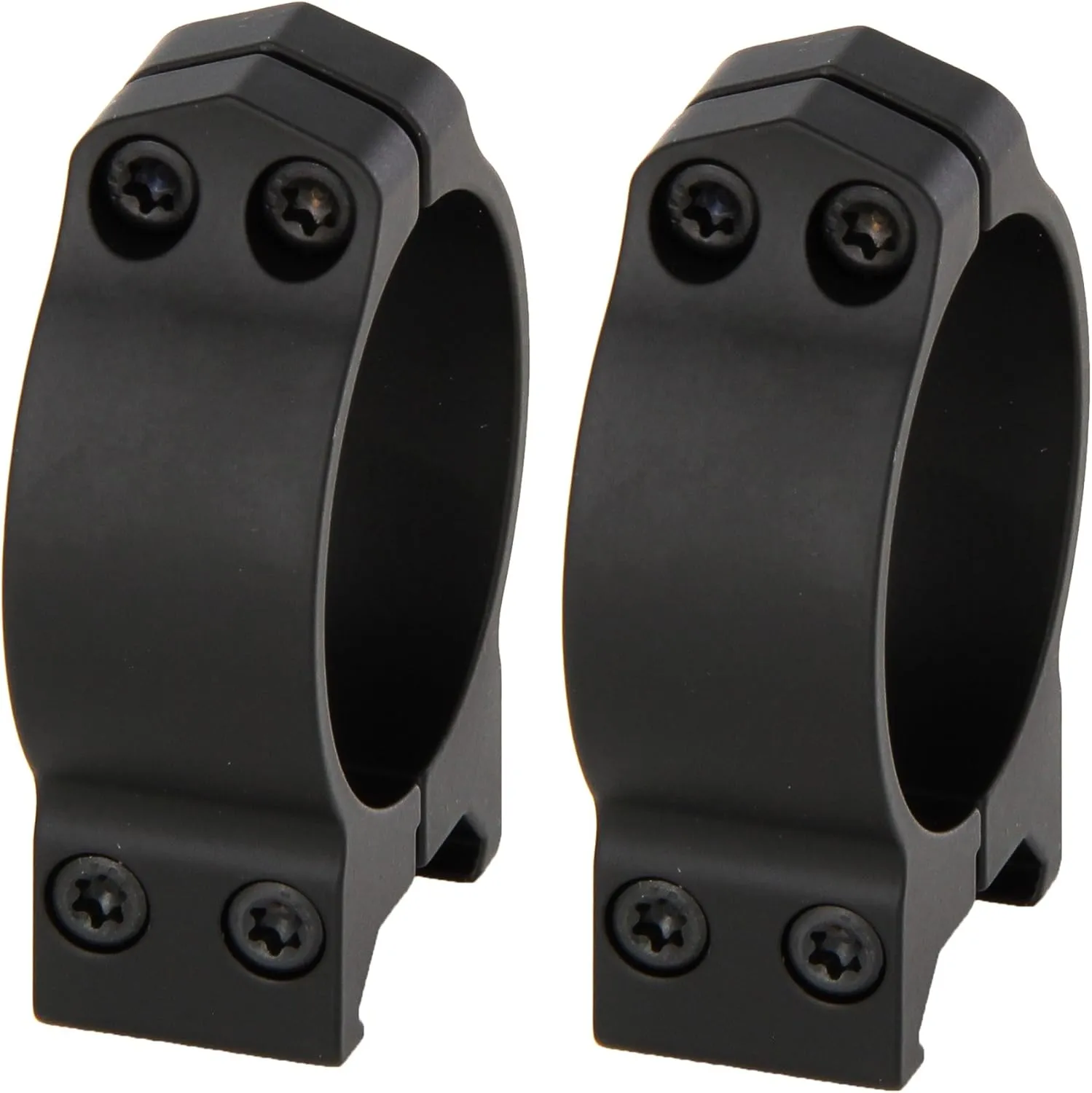 WARNE Scope Mounts Maxima, 34mm, PA, Optic Rings, Low, Matte Black