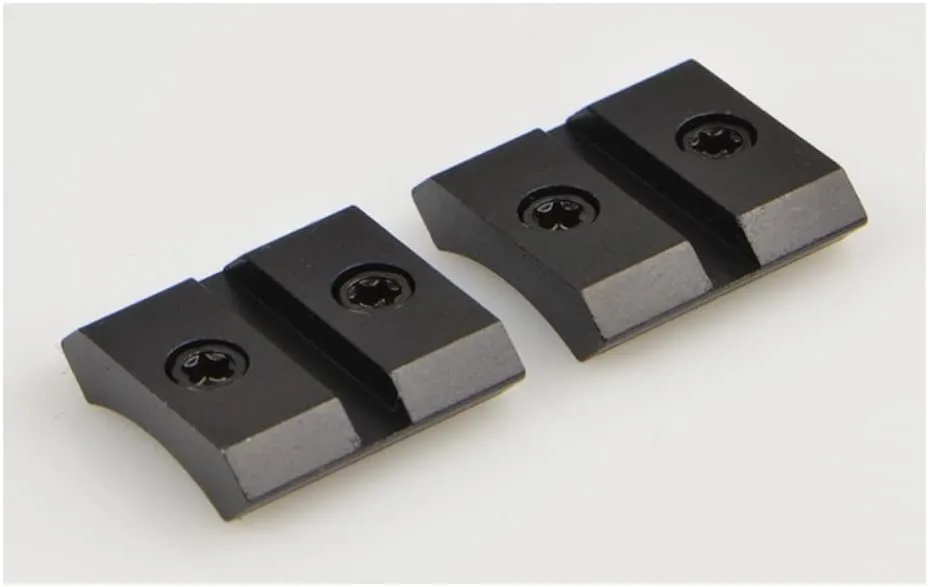 WARNE Maxima M838/838M Browning BLR Steel Receiver Base, Two Piece Base Set, 6-48 Screws