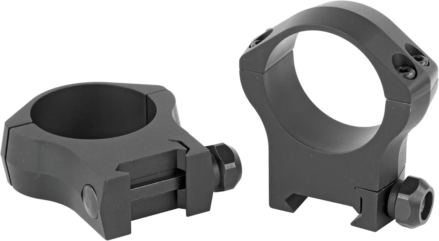 Warne Mountain Tech 1 inch, 30mm, 34mm, 35mm, 40mm Scope Optic Rings (34mm-High)