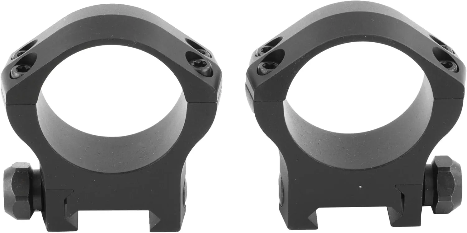 Warne Mountain Tech 1 inch, 30mm, 34mm, 35mm, 40mm Scope Optic Rings (34mm-Medium)