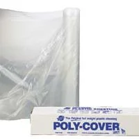 WARP BROTHERS 20'X100' 3-MIL CLEAR POLY COVER