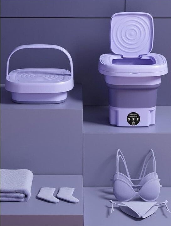 FOLDABLE WASHING MACHINE MINI WASHING MACHINE