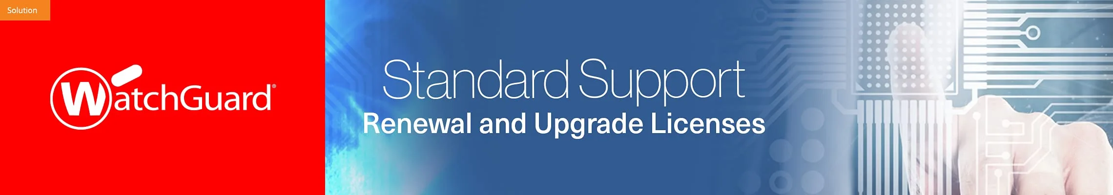 WatchGuard Standard Support Renewal 3-yr for Firebox M4800