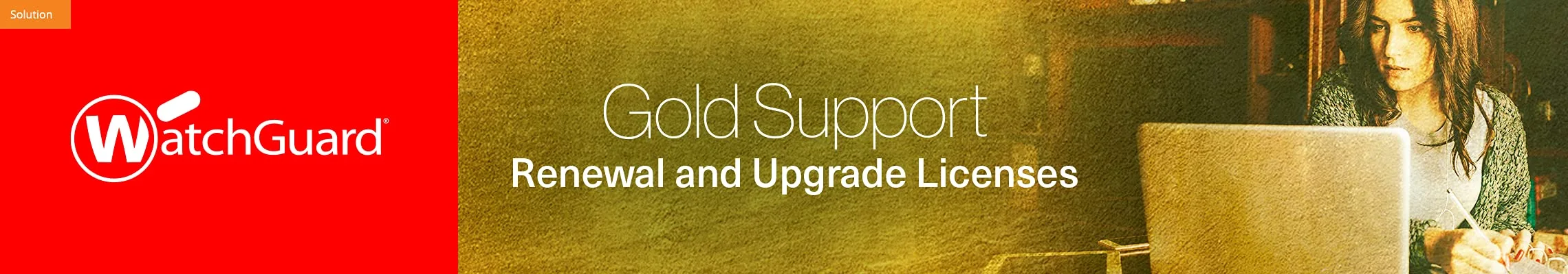 WatchGuard Gold Support Renewal/Upgrade 3-yr for Firebox M5800