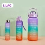 3IN1 WATER BOTTLE - CONSISTS OF  900ML, 500ML & 2LITRES