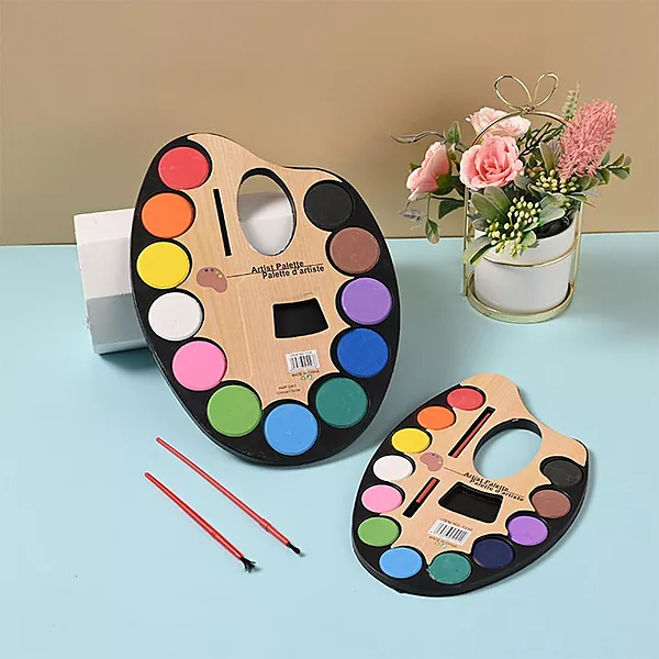 Kids Water Color Mixing Palette