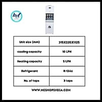 Specification of Atlantis Jumbo Plus Water dispenser- HCN Floor Standing Specification of Atlantis Jumbo Plus Water dispenser- HCN Floor Standing