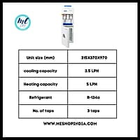 Specification of Atlantis Sky water dispenser-With cooling cabinet
