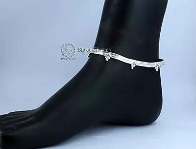 Silver Anklet New Design