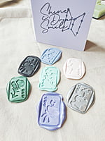BTS Wax Seal Stickers Dalmajung Designs BTS Wax Seal Stickers Dalmajung Designs