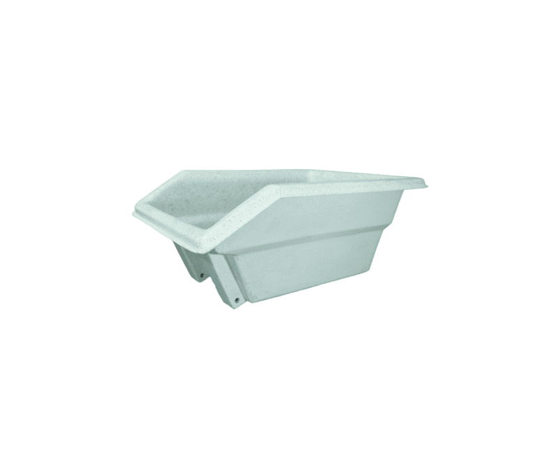 White Wheelbarrow Spare Trough for WB300