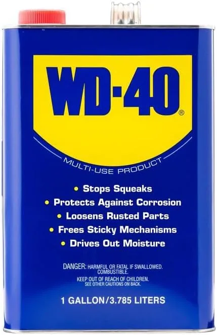 WD-40 Original Formula, Multi-Use Product, One Gallon 1-Pack 1-Gallon