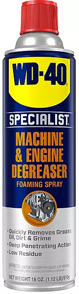WD-40 Specialist Machine & Engine Degreaser Foaming Spray, 18 OZ 1 Count (Pack of 1)