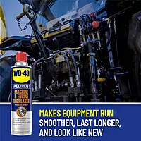 WD-40 Specialist Machine & Engine Degreaser Foaming Spray, 18 OZ 1 Count (Pack of 1)