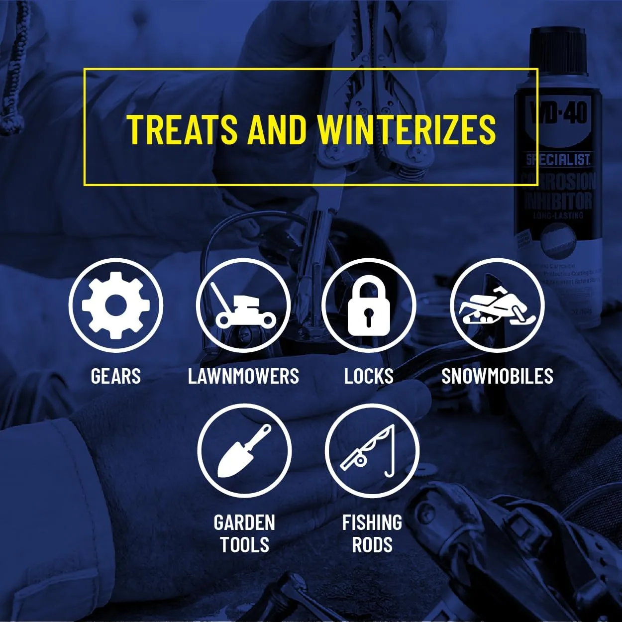WD-40 Specialist Corrosion Inhibitor Long-Lasting Anti-Rust Spray, 6.5 OZ