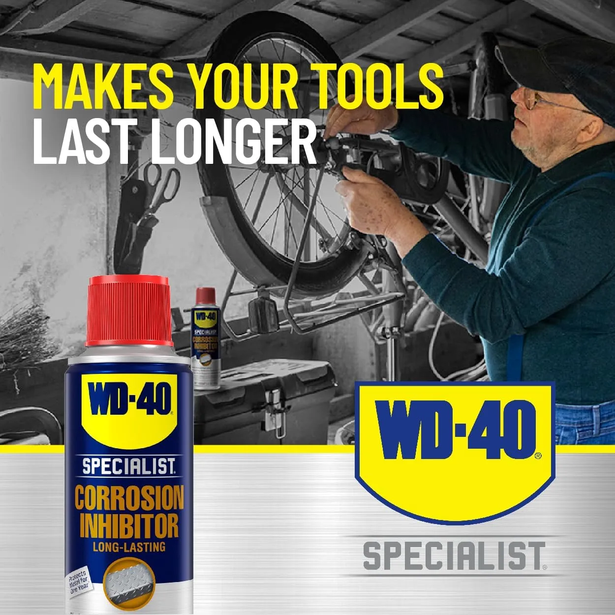 WD-40 Specialist Corrosion Inhibitor Long-Lasting Anti-Rust Spray, 6.5 OZ
