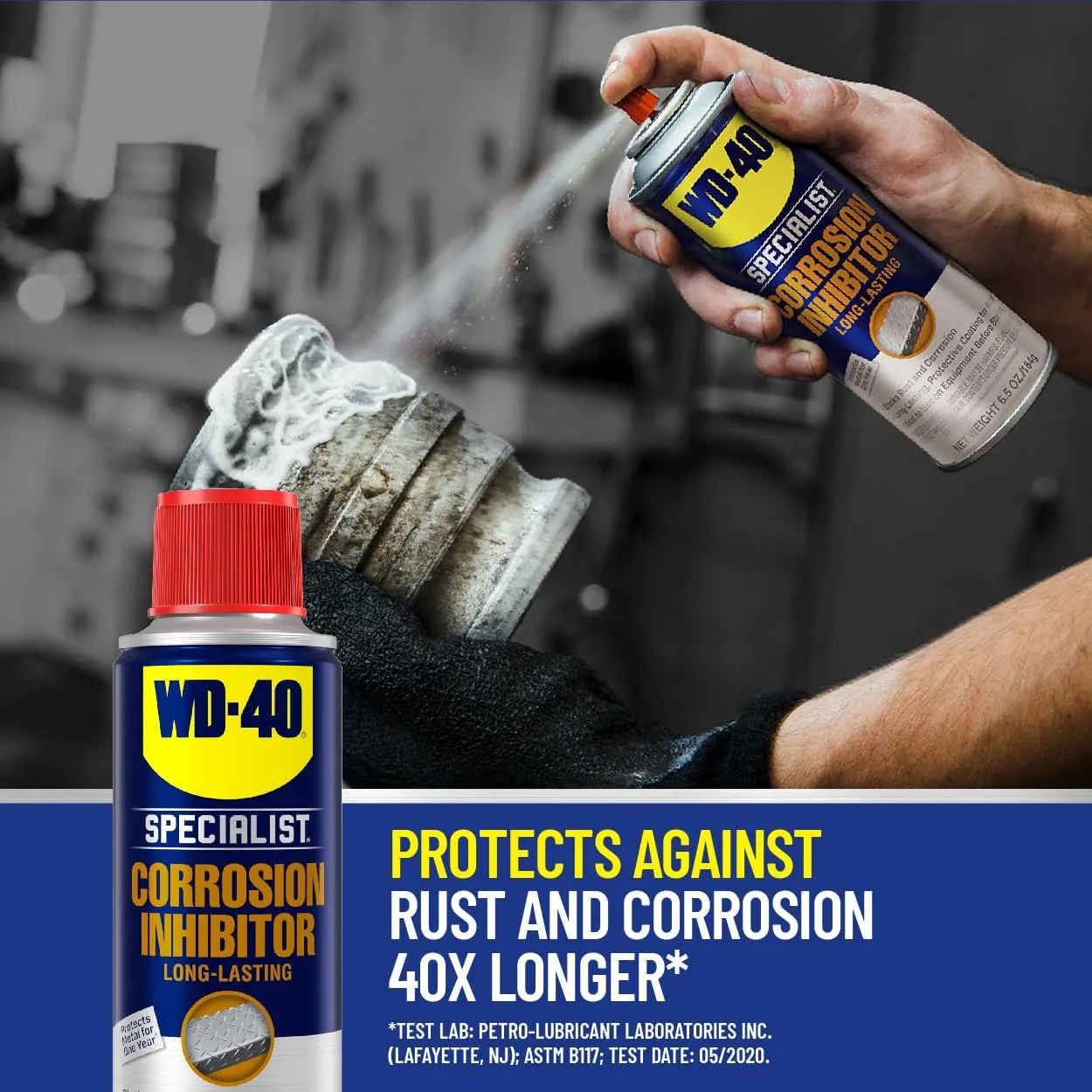 WD-40 Specialist Corrosion Inhibitor Long-Lasting Anti-Rust Spray, 6.5 OZ