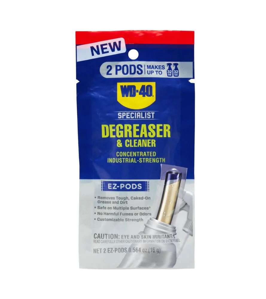 WD-40 300905 Specialist Degreaser and Cleaner EZ-PODS - Pack of 2