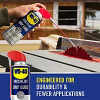 WD-40 Specialist Dry Lube with Smart Straw Spray, 10 oz