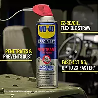 WD-40 Specialist Penetrant with Flexible Straw, 13.5 oz.
