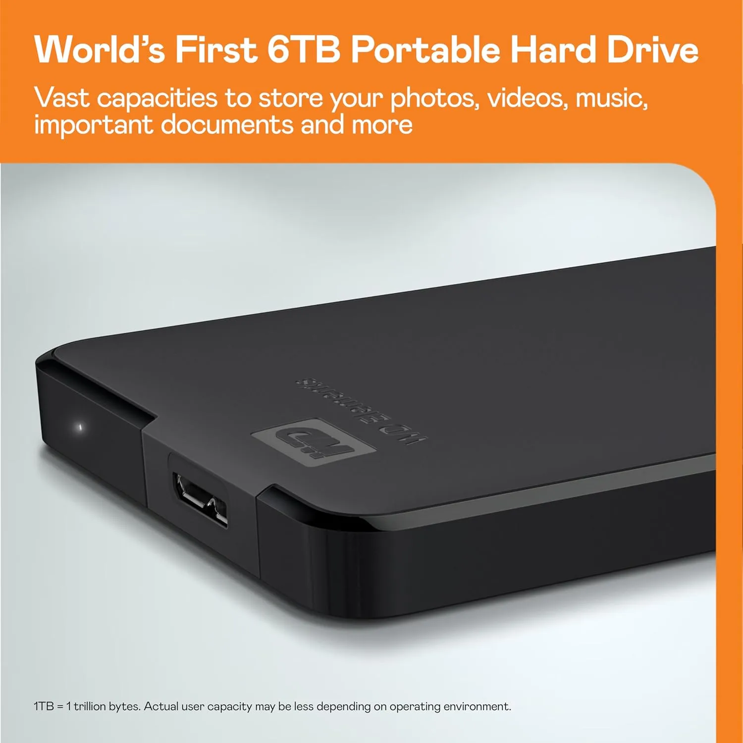 WD Elements External Hard Drive