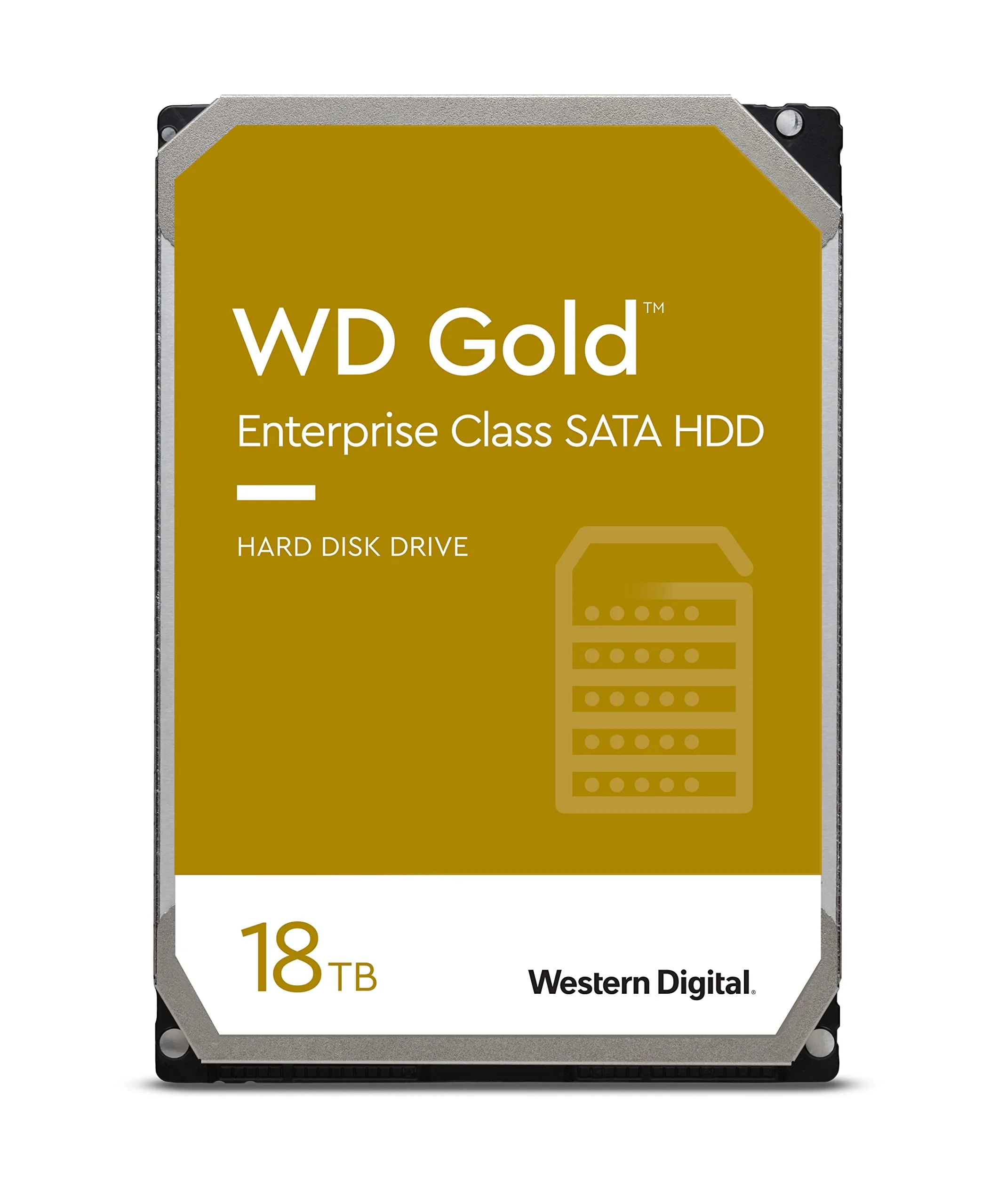 Western Digital WD Gold Enterprise Class Internal Hard Drive - 3.5" SATA 6 Gb/s 7200 RPM Class
